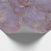 Lila Jade Marbour Print Wrapping Paper Geschenkpapier (Ecke)