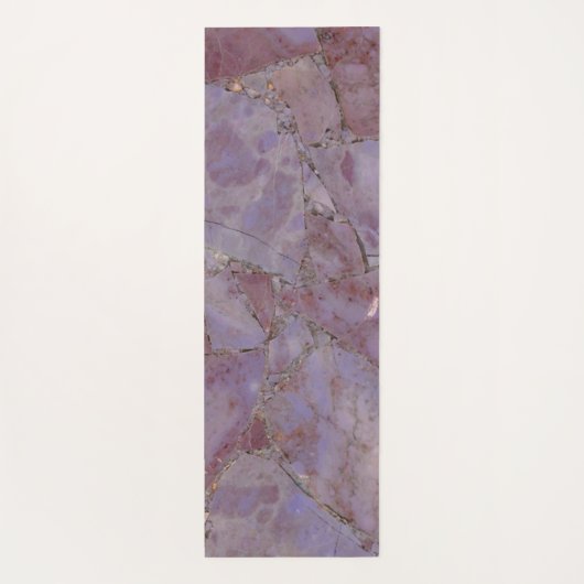 Lila Jade Yogamatte (Rückseite)