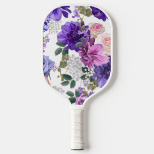 Lila japanische Blume Pickle Ball Pickleball Schläger
