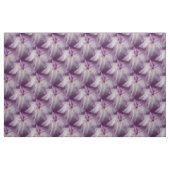 Lila japanisches Iris Blume Nattern Muster Stoff (Fat Quarter (45,7 x 55,9 cm))
