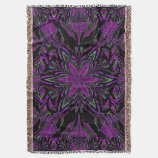 Lila Jasmine Decke (Vorderseite Vertikal)