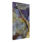 Lila Jasper Mini Klemmbrett (Schrägansicht)