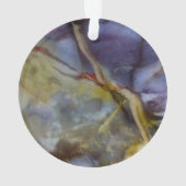 Lila Jasper Ornament (Rückseite)