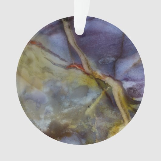 Lila Jasper Ornament (Vorderseite)
