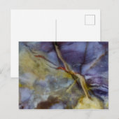 Lila Jasper Postkarte (Vorne/Hinten)