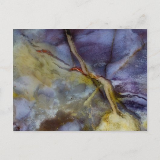 Lila Jasper Postkarte (Vorderseite)