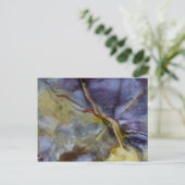 Lila Jasper Postkarte (Stehend Vorderseite)