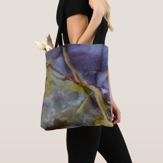 Lila Jasper Tasche (Von Nahem)
