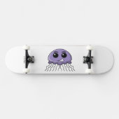 Lila Jellyfriend Cartoon Skateboard (Horizontal)