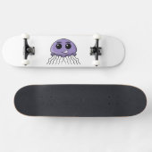 Lila Jellyfriend Cartoon Skateboard (Horizontal)