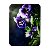 Lila Johnny Jump Ups und Stars Magnet (Vertikal)