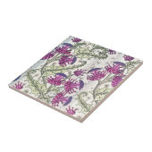 Lila Jonquil Thistle Flower Garden Keramik Tile Fliese (Seite)