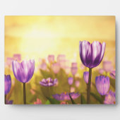 Lila Jubilee Plaque Fotoplatte (Vorderseite)