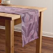 lila Jugendstil-Motiv, elegant, elegant, gelungen Großer Tischläufer (Beispiel)