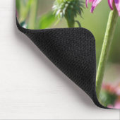 Lila Kaffeemaschine Mousepad (Ecke)