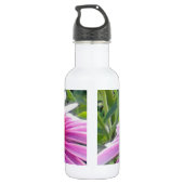 Lila Kaffeemaschine Trinkflasche (Rückseite)