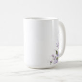 Lila Kaffeetasse (VorderseiteRechts)