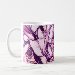 Lila Kaffeetasse