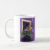 Lila Kaffeetasse (Links)
