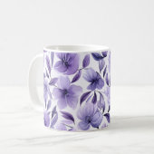 Lila Kaffeetasse (Vorderseite Links)