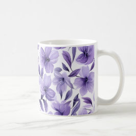 Lila Kaffeetasse