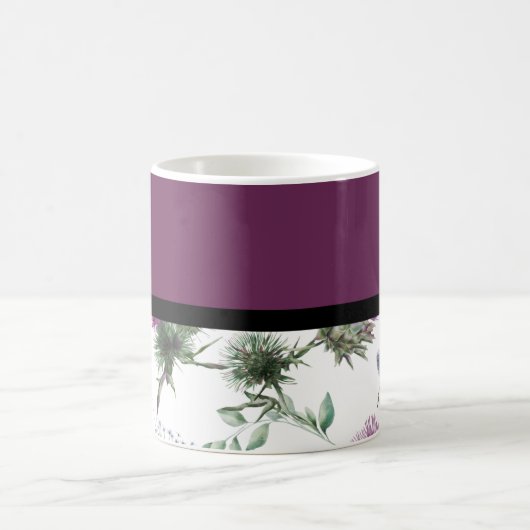 Lila Kaffeetasse (Mittel)