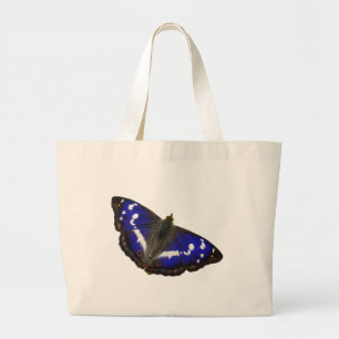 Lila Kaiser-Schmetterling Jumbo Stoffbeutel