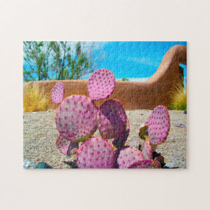 Lila Kaktus New Mexico. Puzzle