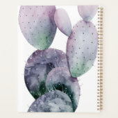 Lila Kaktus Planer (Rückseite)