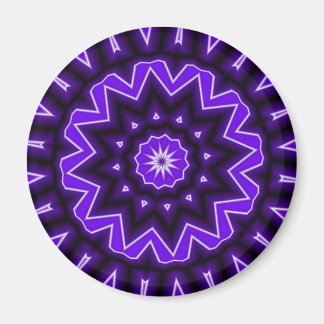 Lila Kaledoskop Magnet