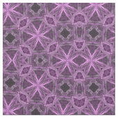 Lila Kaleidoskop abstraktes Muster Stoff (Nahaufnahme)