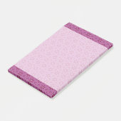 Lila Kaleidoskop-klebrige Anmerkungs-Auflage Post-it Klebezettel (angewinkelt)