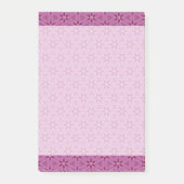 Lila Kaleidoskop-klebrige Anmerkungs-Auflage Post-it Klebezettel (Vorderseite)