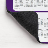 Lila Kalender 2018-2020 von Janz Mousepad (Ecke)