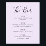 Lila Kalligraphie Skript Hochzeitsgetränke Bar-Men Poster<br><div class="desc">Lila Skript Hochzeit Drinks Bar Menü Poster. Geeignet zum Geburtstag,  Jubiläum und jedes andere Party. Bitte kontaktieren Sie mich,  wenn Sie weitere Informationen benötigen.</div>