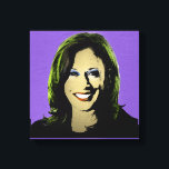 Lila Kamala Harris Pop Art Leinwanddruck<br><div class="desc">Politischer Pop Art Gear und politische Geschenke von PolitiClothes.com & PolitiCardz.com finden die einzigartigsten Wahlen und politischen Geschenke inklusive: politische T - Shirt, politische Autoaufkleber, politische Buttons, politische Poster, politische Buttone, politische Karten, politische Tasse, politische Plakate, politische Zeichen und mehr! Politische Kunst & Gear: http://www.PolitiClothes.com Politische Karten und Geschenke: http://www.PolitiCardz.com...</div>