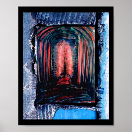 Lila Kammer Poster (Vorne)