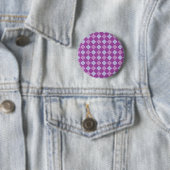 Lila Kariert Button (Beispiel)