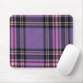 Lila Kariert Mousepad (Mit Mouse)