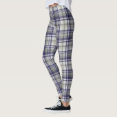 Lila/Karierte Leggings (Links)