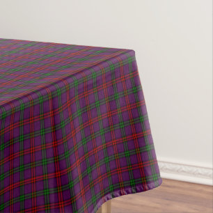 Lila Karierter Clan Montgomery Tartan Tischdecke