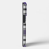 Lila Karierter Iphone-Fall HAMbWG Case-Mate iPhone Hülle (Rückseite / Rechts)