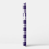 Lila kariertes Case-Mate iPhone hülle (Rückseite / Rechts)