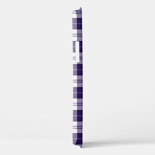 Lila kariertes Case-Mate iPhone hülle (Rückseite / Rechts)