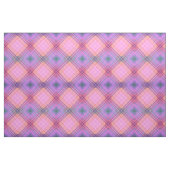 Lila Kariertes Gewebe Stoff (Fat Quarter (45,7 x 55,9 cm))
