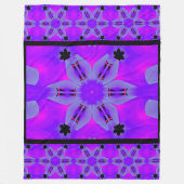 Lila Karma 1 Fleece Blanket (Vorderseite)