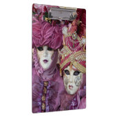 Lila Karnevalskostüm, Venedig Klemmbrett (Rechts)