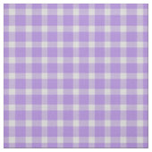Lila Karo Gingham Stoff (Muster)