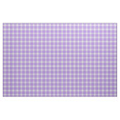 Lila Karo Gingham Stoff (Fat Quarter (45,7 x 55,9 cm))