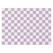Lila Karo, Prüfplatine-Muster, geprüft Tischdecke (Vorderseite (Horizontal))